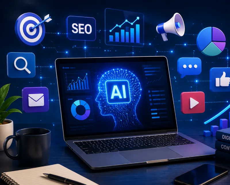 learn AI digital marketing