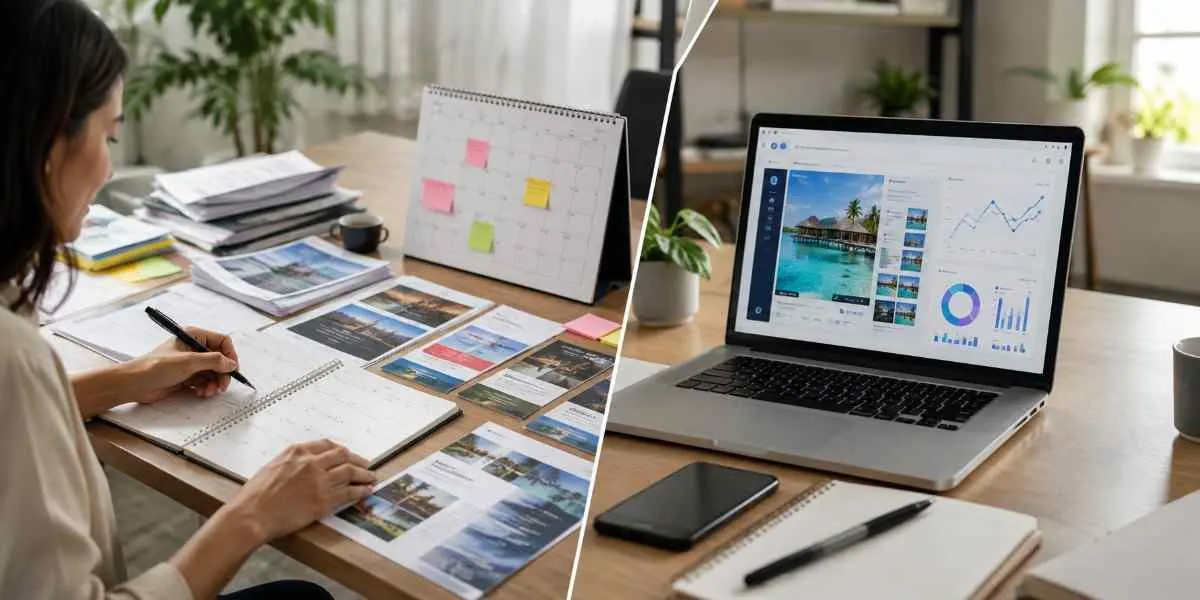 comparison between traditionol method and ai digital marketing